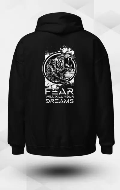 Fear will kill your dreams T-Shirt Rückansicht