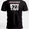 Löwenschmiede Muay Thai T-Shirt Rückansicht