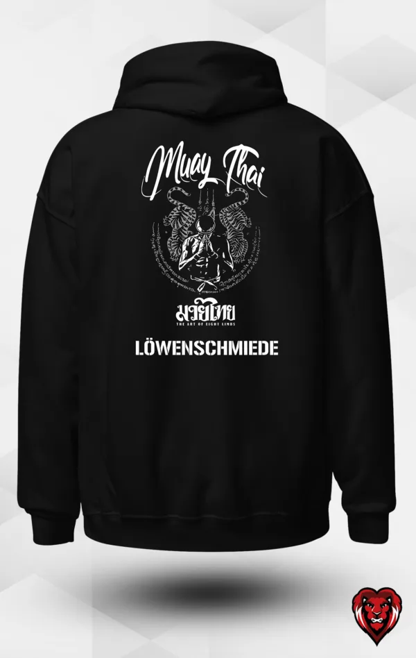 Löwenschmiede Hoodie, 8 Limbs, Rückansicht